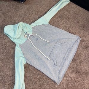 Gray and Blue Sweater